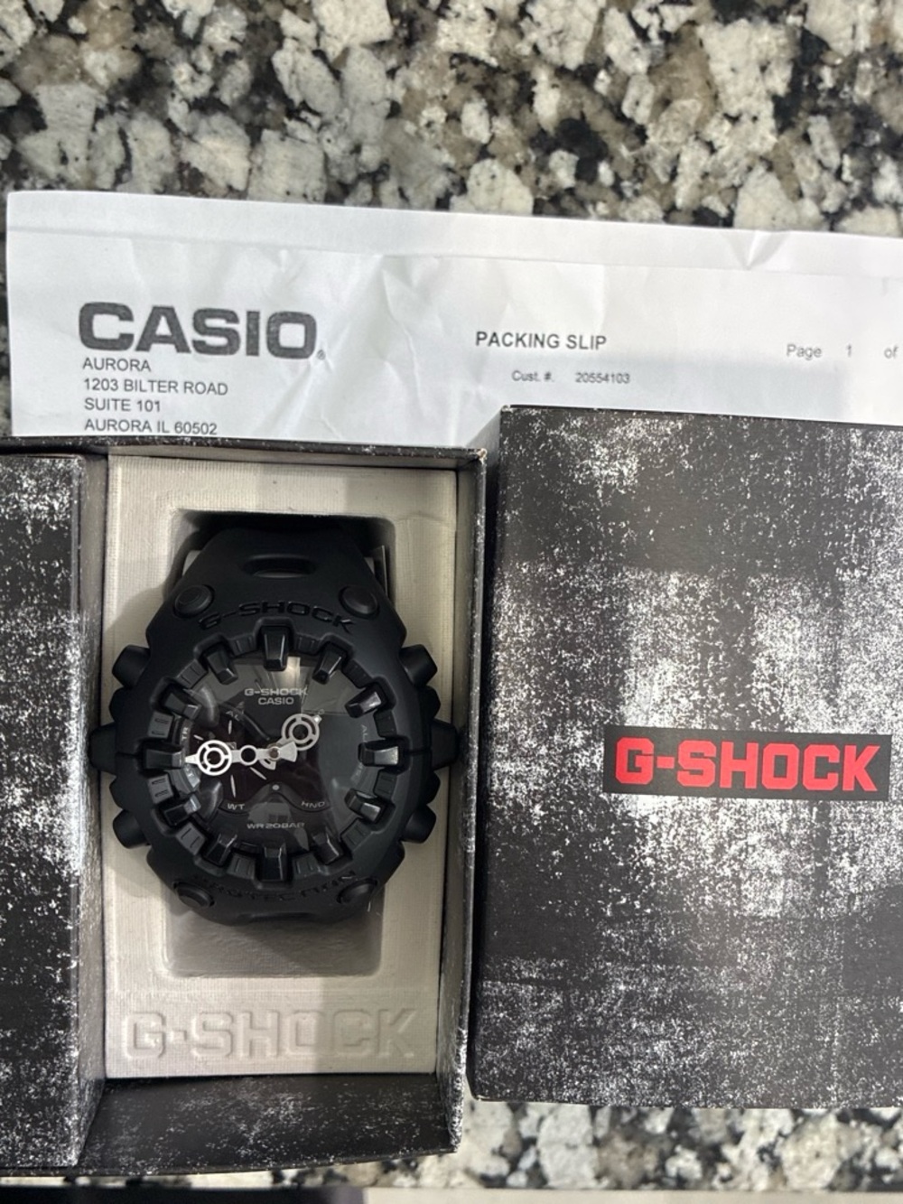 G-Shock GAV01-1A Alien eyes